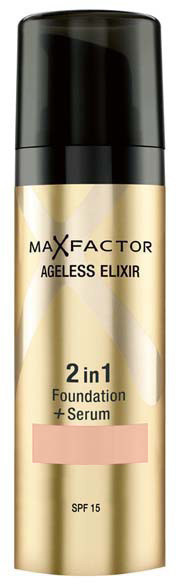 Max Factor Ageless Elixir 2 in 1 Foundation + Serum 30 Porcelain (30 ml)