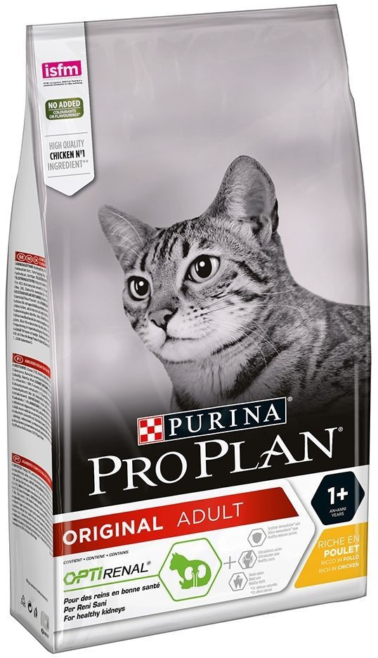Purina Pro Plan OptiRenal Original Adult poulet (10 kg)
