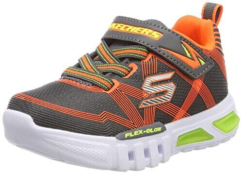 Skechers Felx Glow (90542N) charcoal/orange