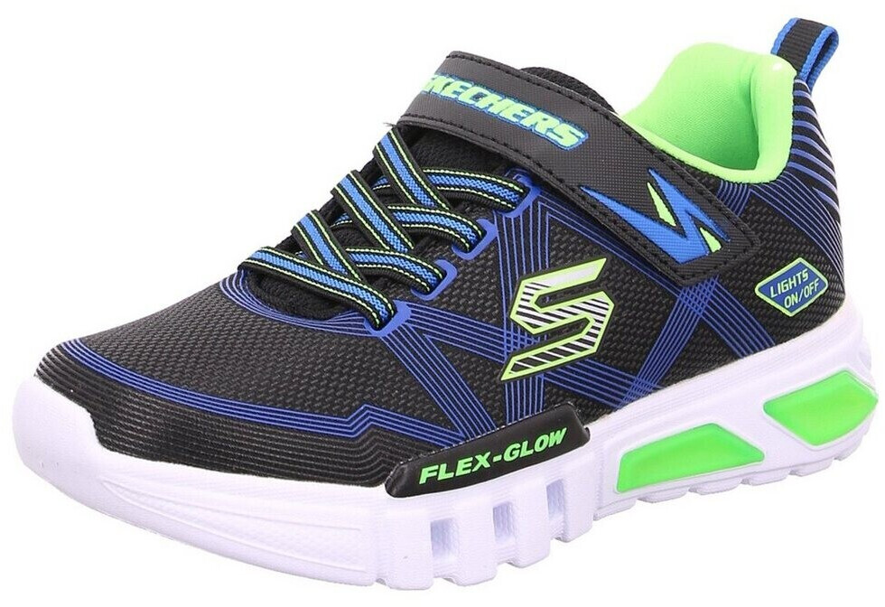 Skechers Flex Glow (90542L) black/blue/lime ab 40,05 € | Preisvergleich bei | Sneaker low