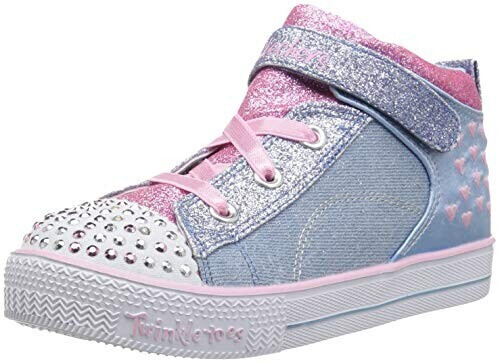 Skechers Shuffle Lite Dainty (20085N) denims light blue/pink