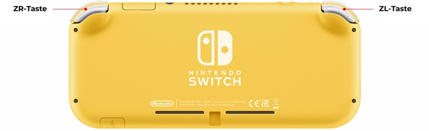 Nintendo Switch Lite 32 Go (5,5 pouces, jaune) Remis à neuf - Génération  intelligente