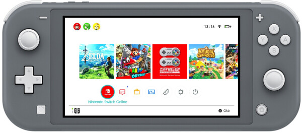 Nintendo Switch Lite grau, Bild 3