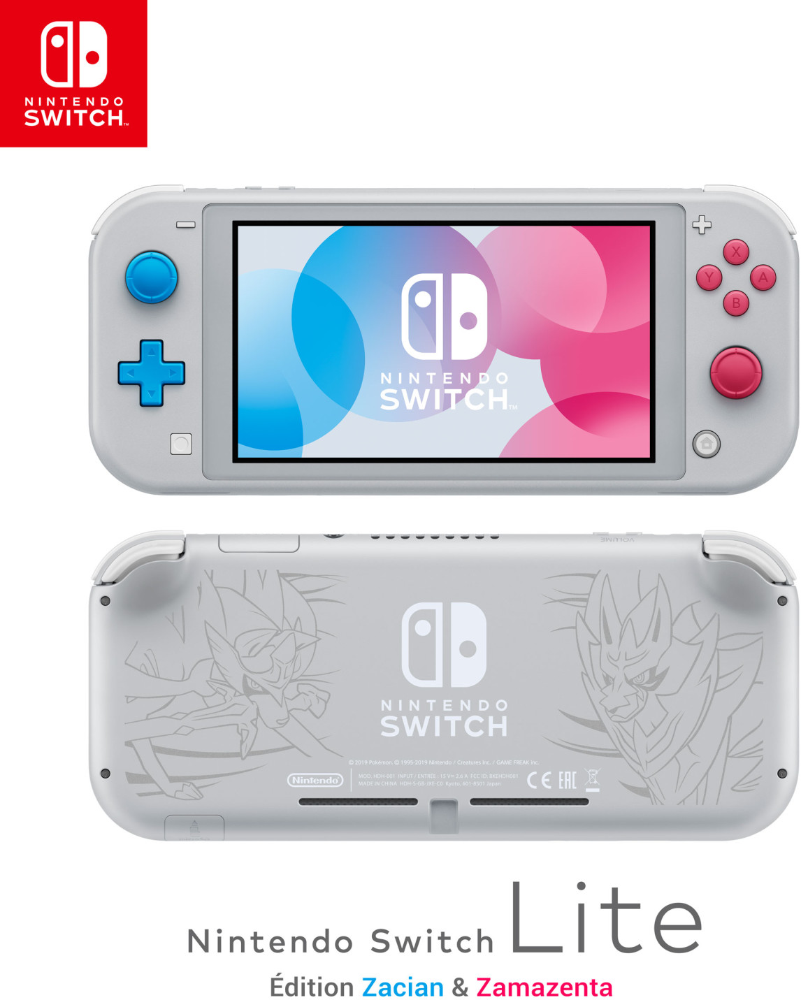 ② Nintendo Switch avec carte SD 256GB et Pokémon Bouclier