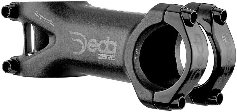 Deda Zero2 31.7 Stem polish on black 100 mm -7°