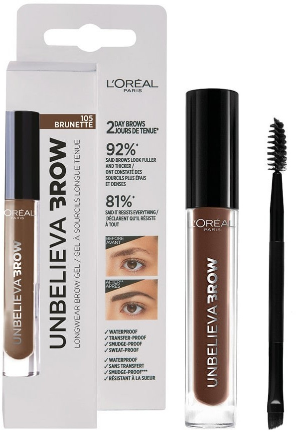 L'Oréal Unbelievabrow Waterproof No Transfer - 105 Brunette