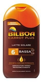 Bilboa Carrot Plus Milk Sun SPF 6 (200ml)