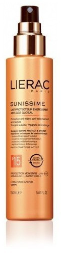 Lierac Fluide Protecteur Énergisant Anti-Age Global SPF 15 (150 ml)