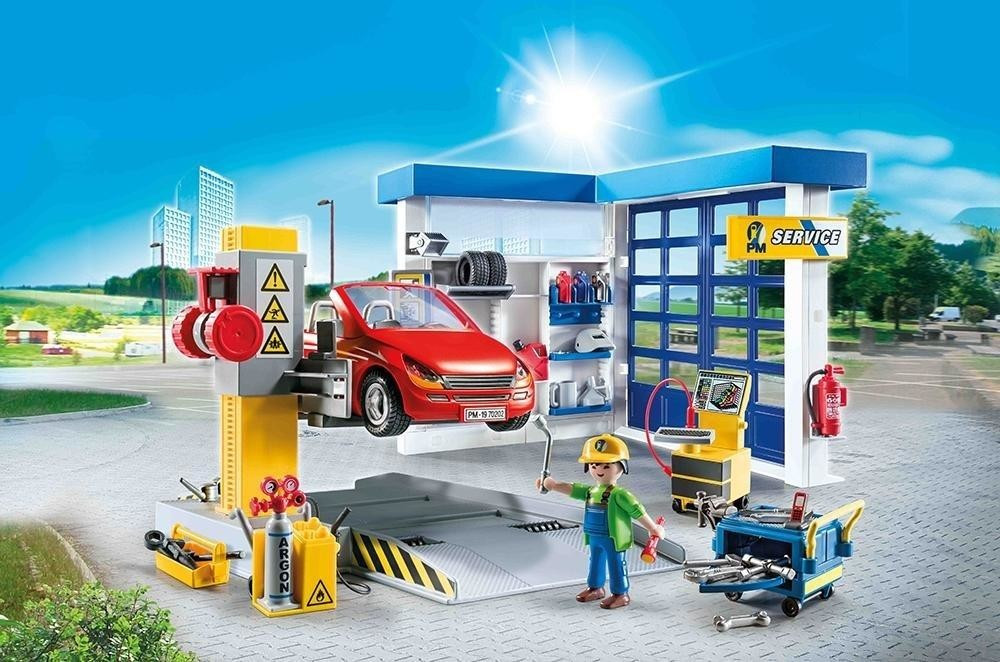 Buy Playmobil City Life Car Repair Garage 70202 from 49.99 Today Best Deals on idealo
