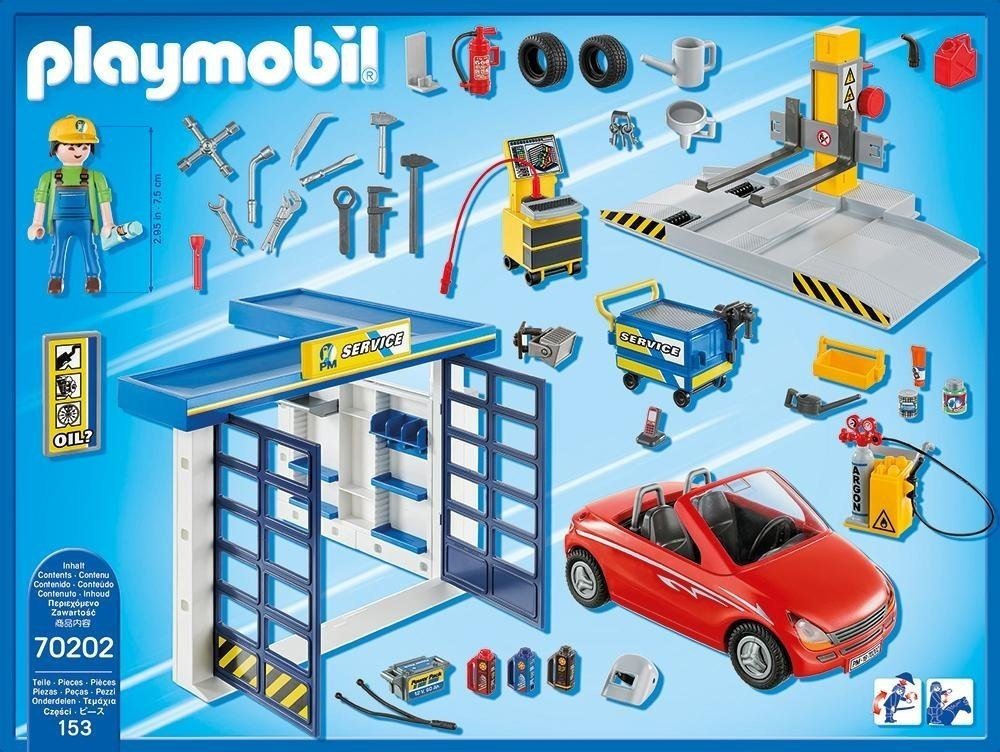 Soldes Playmobil Garage automobile (70202) 2024 au meilleur prix sur