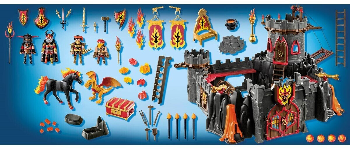 Playmobil fortaleza de 2025 los bandidos de burnham