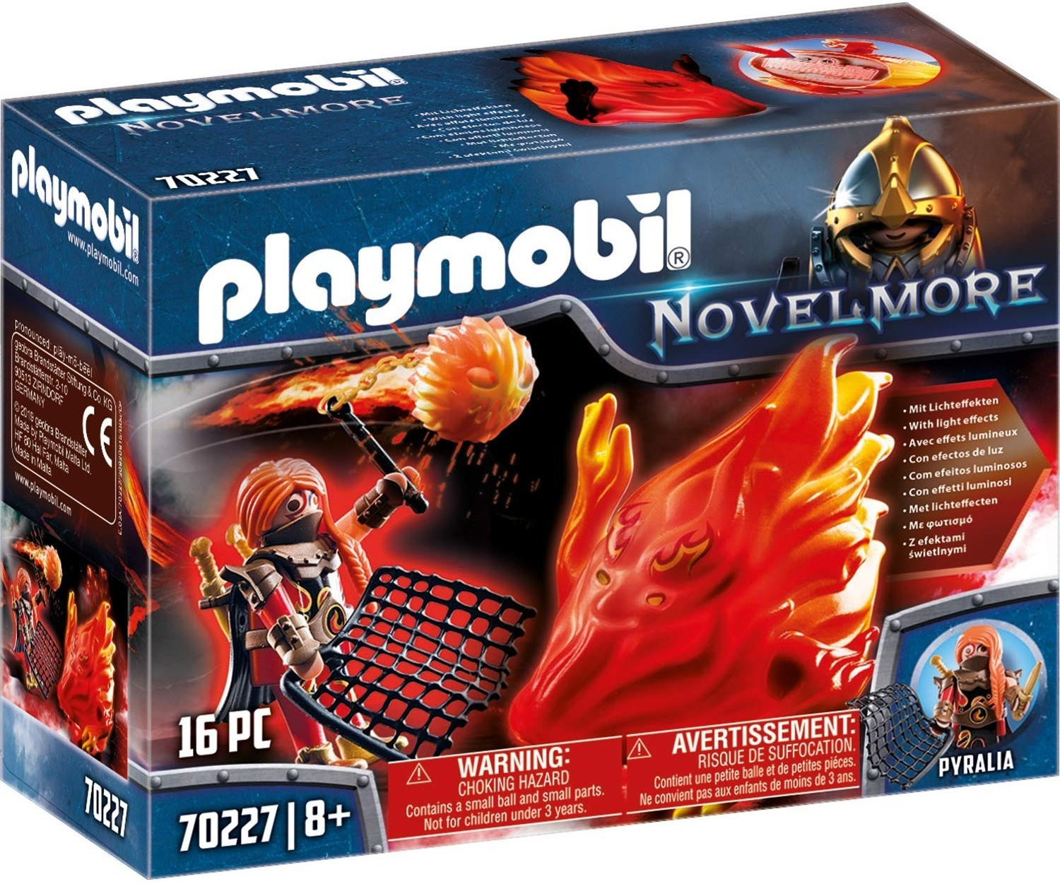 Castillo de deals fuego playmobil