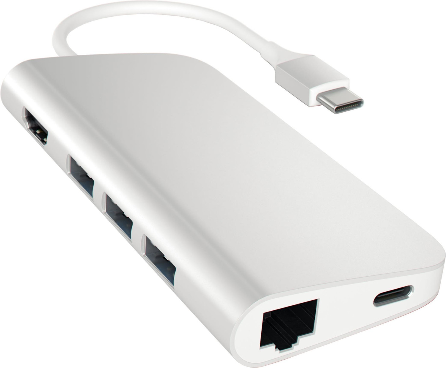 Satechi Aluminium Multi-Port Adapter V2 Silver