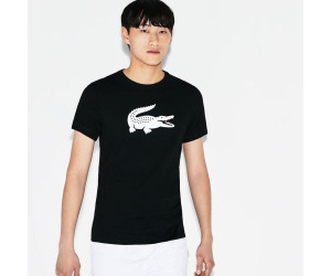 black and white lacoste shirt