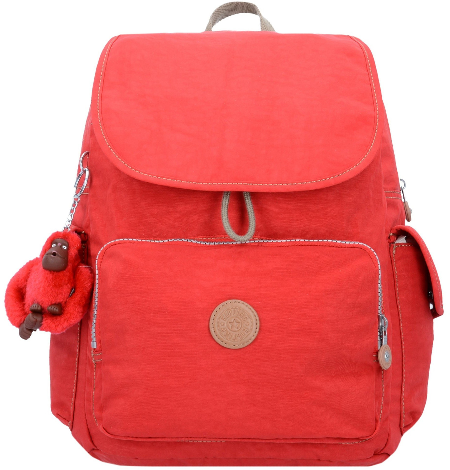 Photos - Backpack Kipling City Pack B true red C 