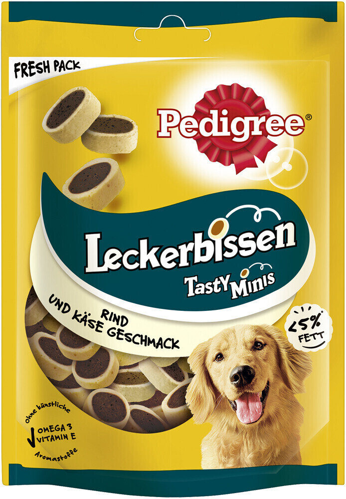 Pedigree Sa récompense Bouchées fourrées au bœuf (140 g)