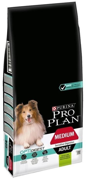 Purina Pro Plan OptiDigest Medium Adult Sensitive digestion agneau (3 kg)