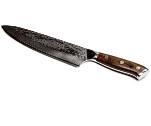 22cm Klinge Stallion Damastmesser Ironwood Großes Chefmesser