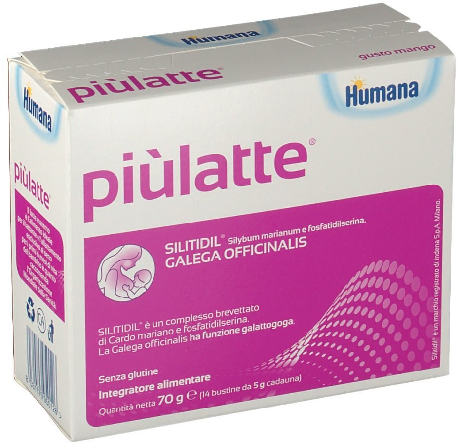 Humana Piulatte Plus (14 bustine) a € 20,90 (oggi)