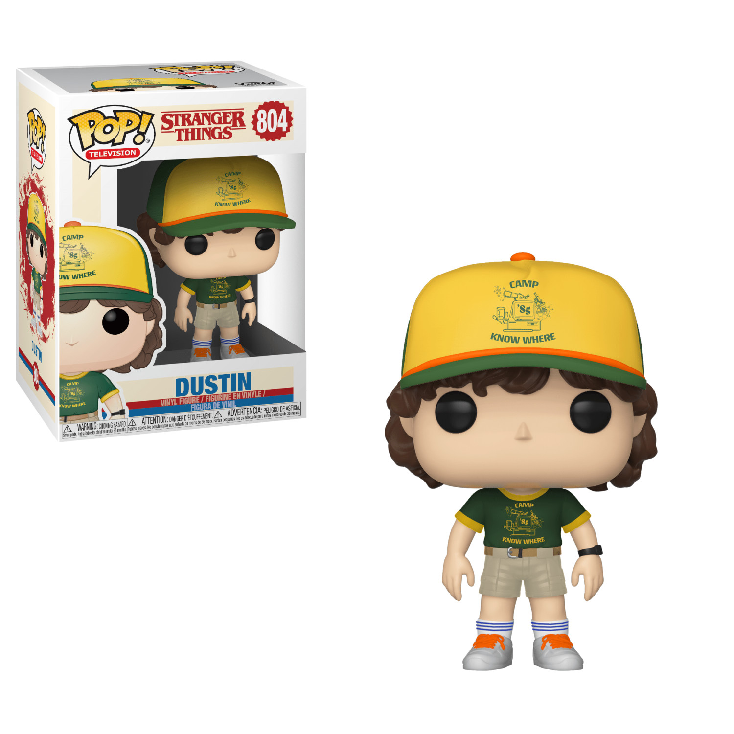 Funko Pop! TV: Stranger Things Dustin (At Camp)
