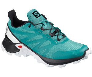 Supercross Gtx Chaussure Femme SALOMON BLEU pas cher - Chaussures de trail femme  SALOMON discount