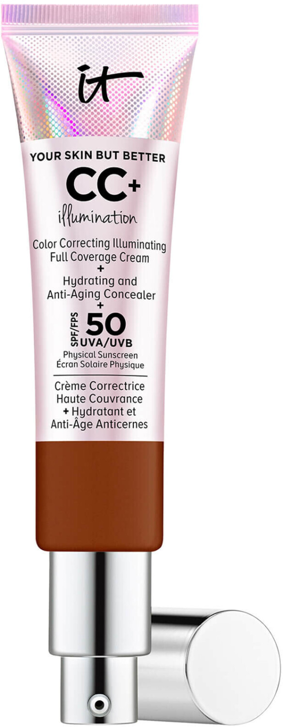 IT Cosmetics Your Skin But Better CC+ Cream Illumination LSF 50+ CC Cream Foundation Neutral Deep (32ml)