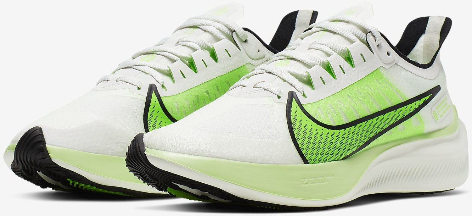 nike zoom gravity white green