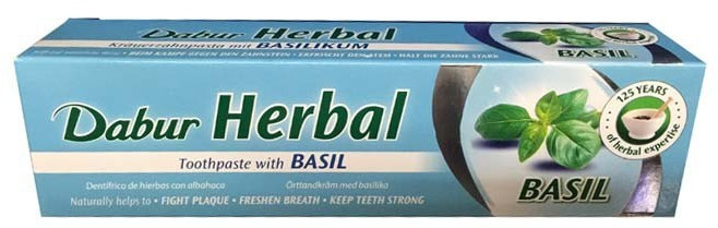 Dabur Herbal Toothpaste with Basil (100 ml)