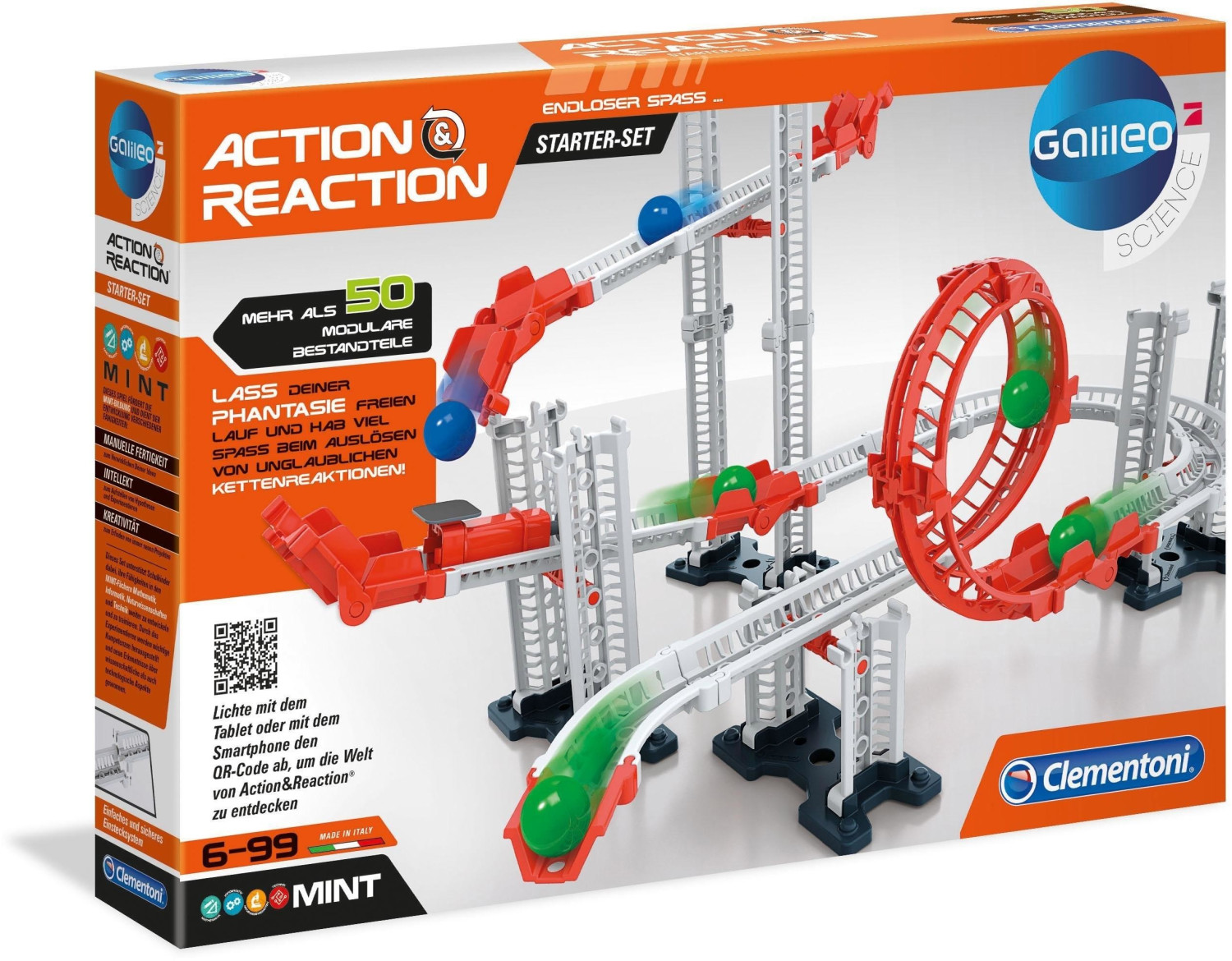 Clementoni 59150 Action Reaction Starter Set