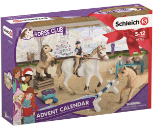 Calendrier De L'Avent Cheval 2025 - 24 Figurines Chevaux, Décoration Noël, Cadeau Enfant/Adulte