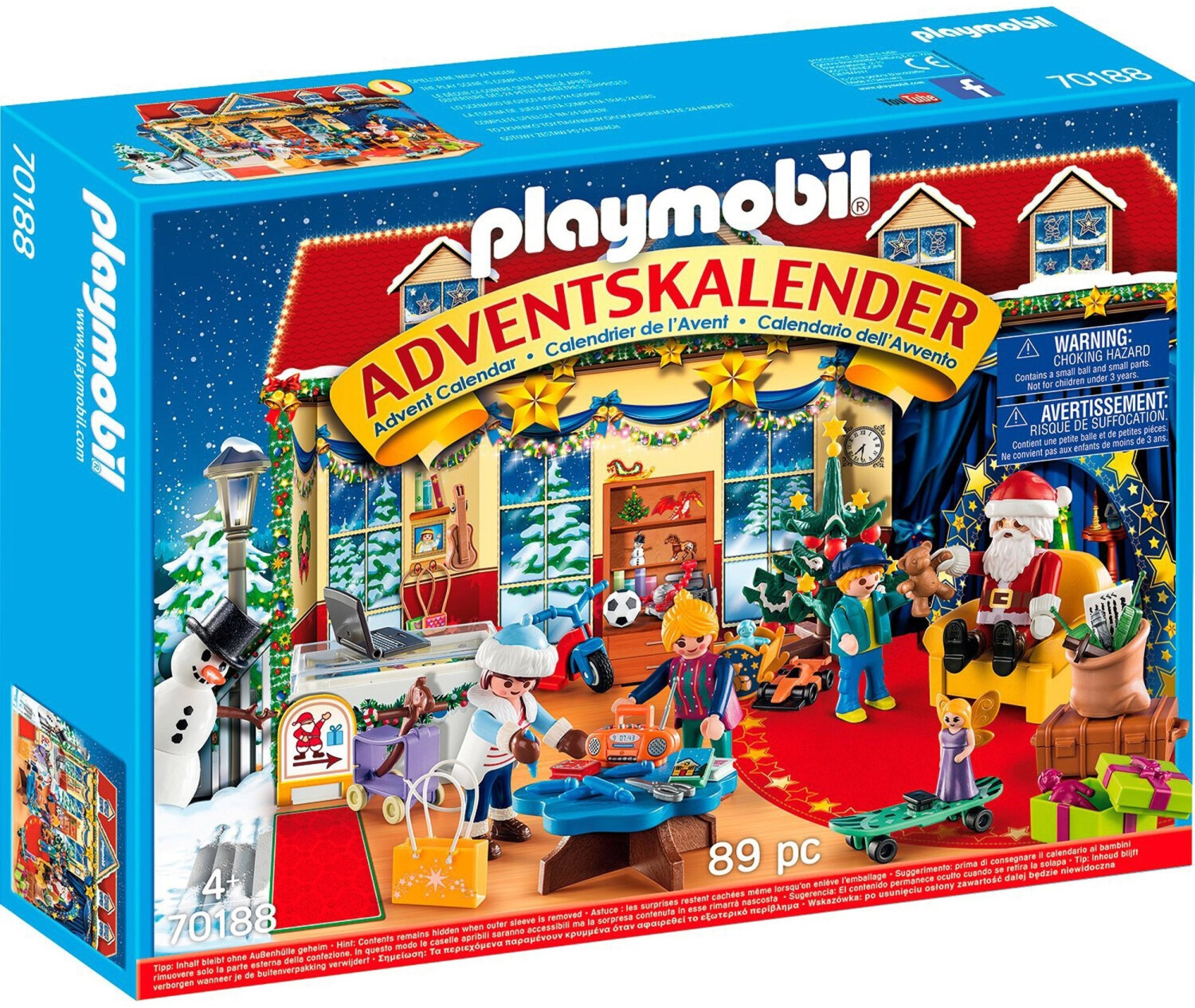 Playmobil Adventskalender Weihnachten Im Spielwarengesch ft 2019 Ab 33 48 Preisvergleich Bei