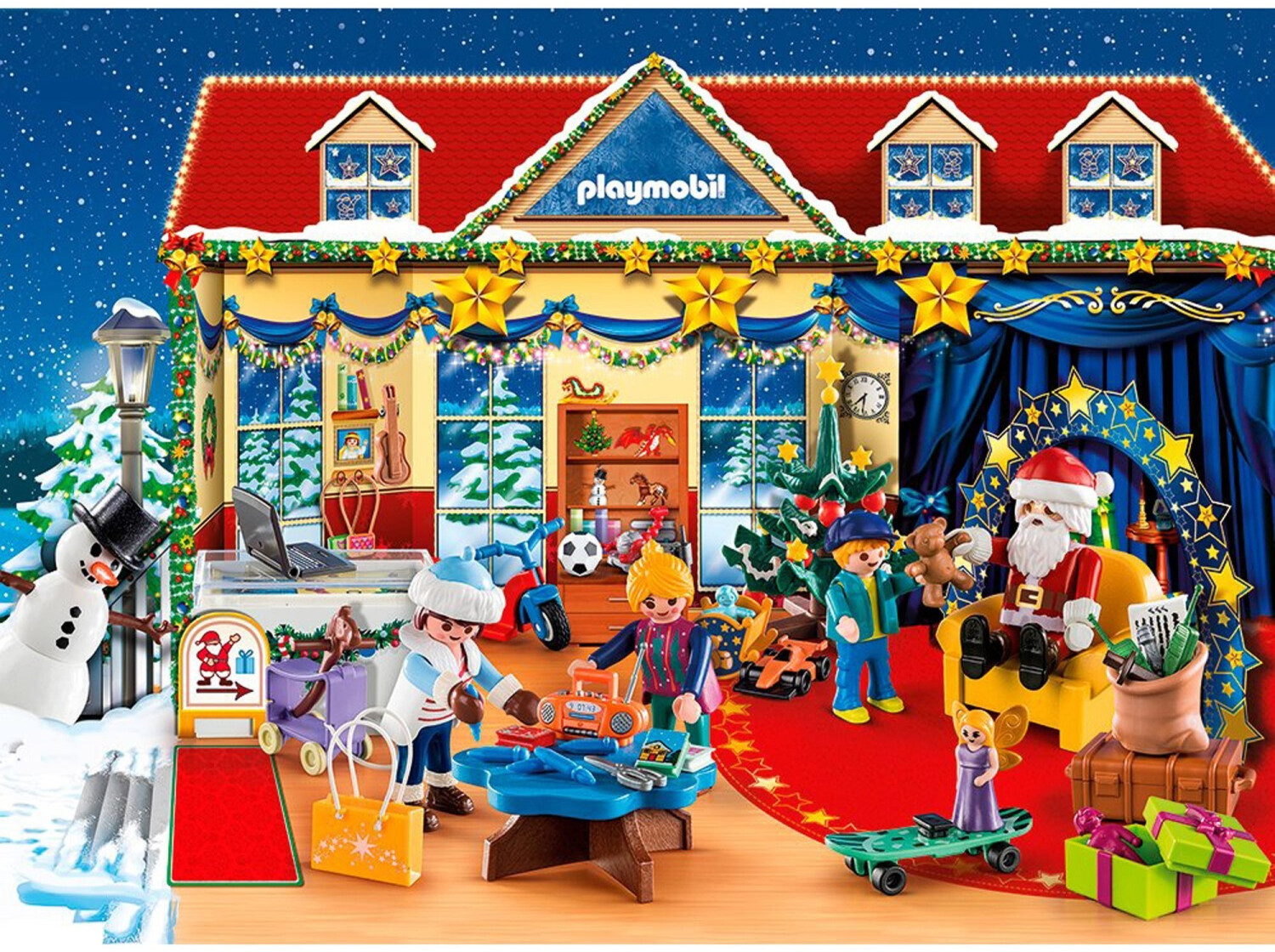 playmobil adventskalender weihnachten im