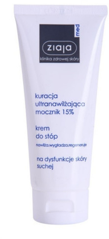 Ziaja Med Ultra-Moisturizing Foot Cream with Urea (100 ml)