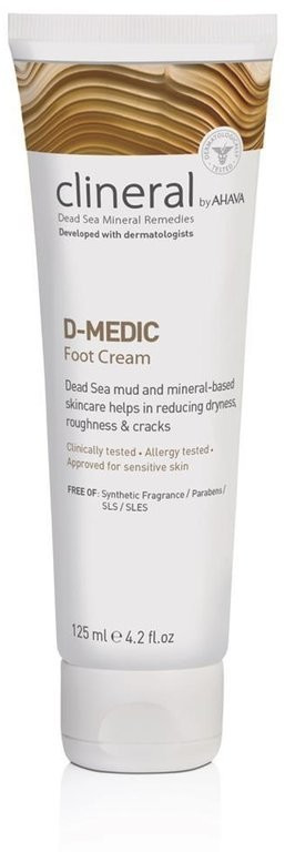 Ahava Clineral D-Medic Foot Cream (125 ml)