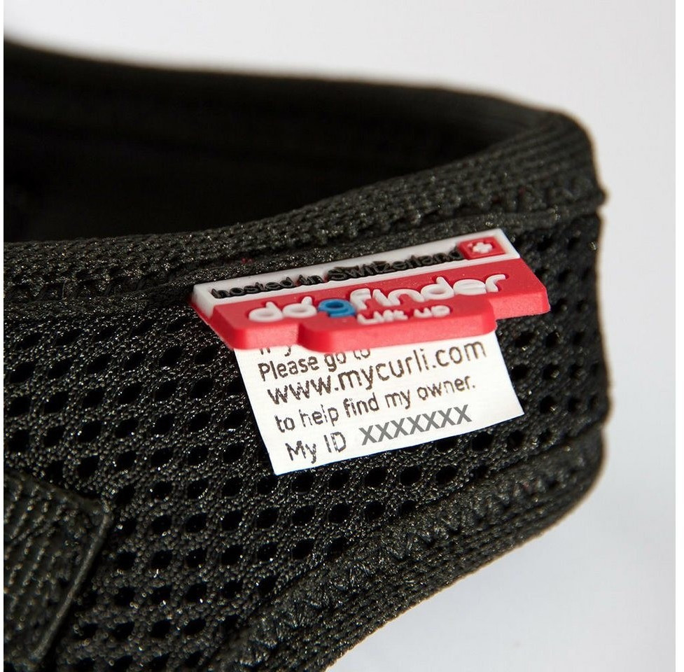 Curli Harnais pour chien noir L Curli Harnais pour chien noir L