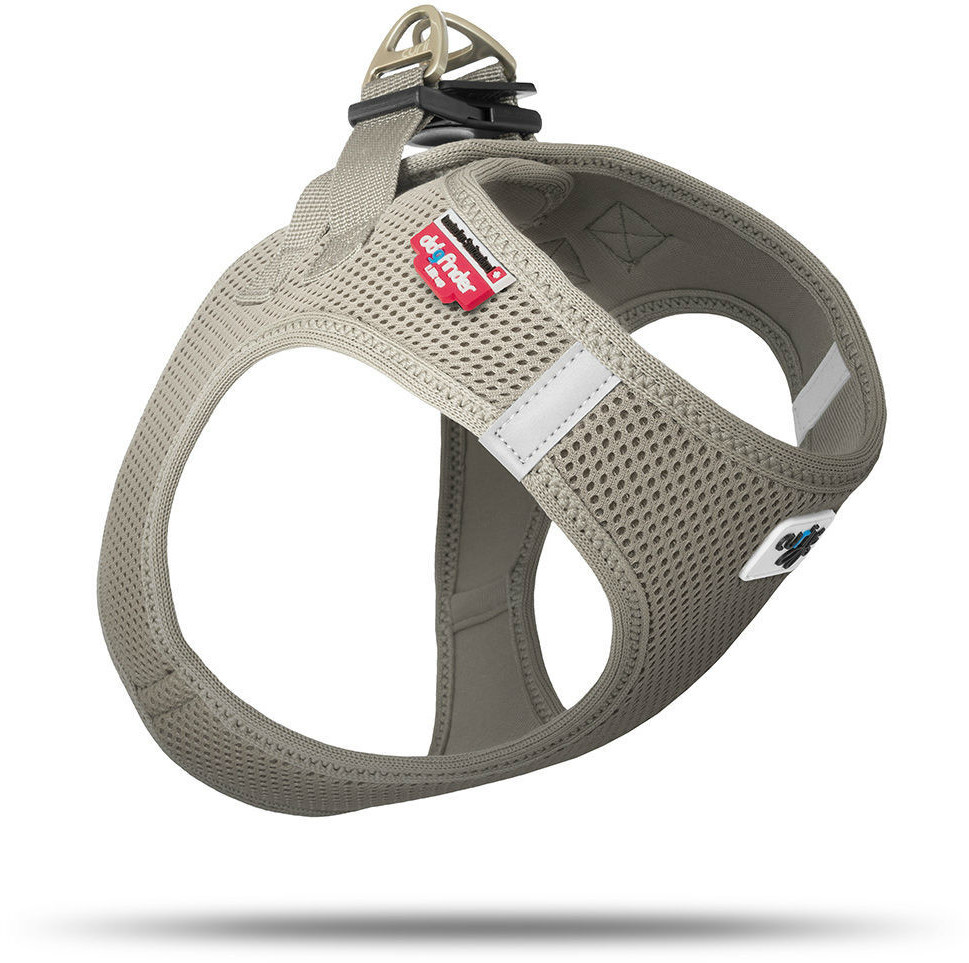 Curli Harnais Air-Mesh gris L