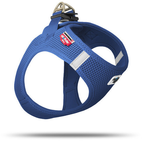 Curli Harnais Air-Mesh bleu S