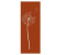 Prima Terra Sichtschutzwand Edelrost BxH: 60 x 158 cm Pusteblume