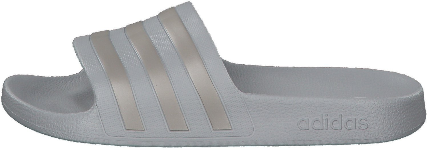 Adidas Adilette Aqua Slides grey two/platin met./grey two