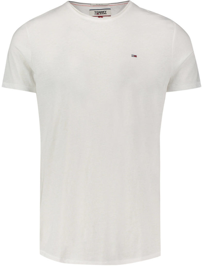 Tommy Hilfiger Essential Cotton Blend T-Shirt (DM0DM04792) classic white