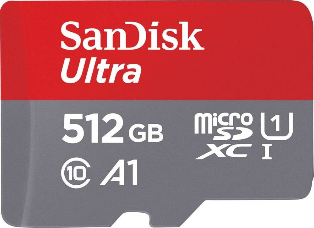 Soldes SanDisk Ultra A1 microSDXC 512 Go (SDSQUAR-512G) 2024 au