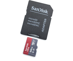 Sandisk ultra 512 Go Micro SD carte mémoire micro SDXC Class 10 UHS-I  120Mb/s - Cdiscount Appareil Photo