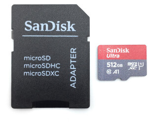 SanDisk Ultra A1 micro SDXC 64 Go (SDSQUAR-064G) au meilleur prix