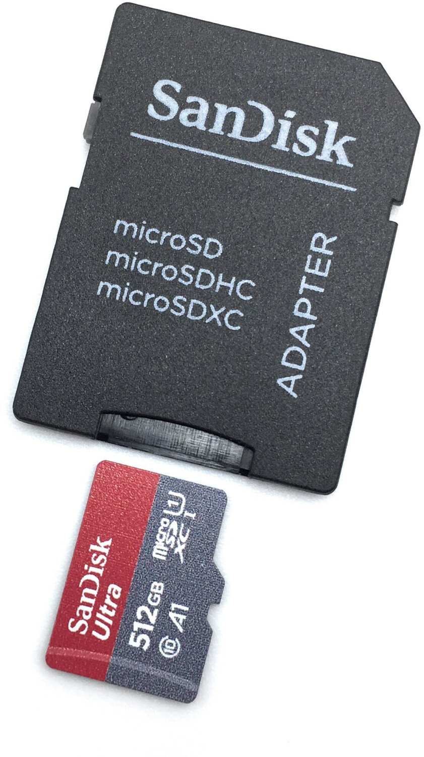 Carte mémoire MicroSDXC UHS-I A1 - 512 Go - SDSQUA4512G SANDISK : la carte  mémoire à Prix Carrefour
