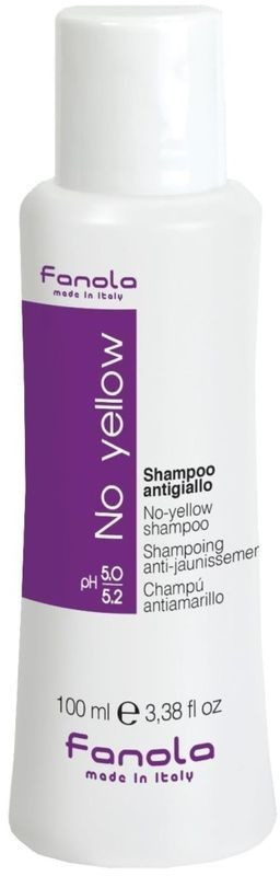 Photos - Hair Product Fanola Fanola No Yellow Shampoo 100ml
