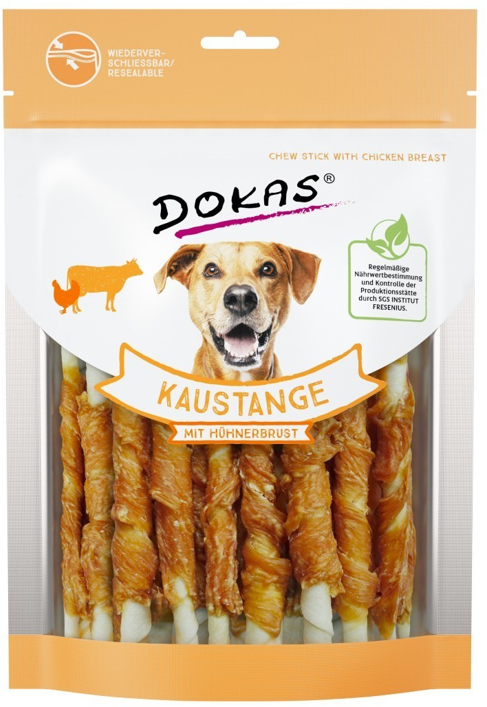 Dokas Bâtonnets à mâcher au blanc de poulet (200 g)
