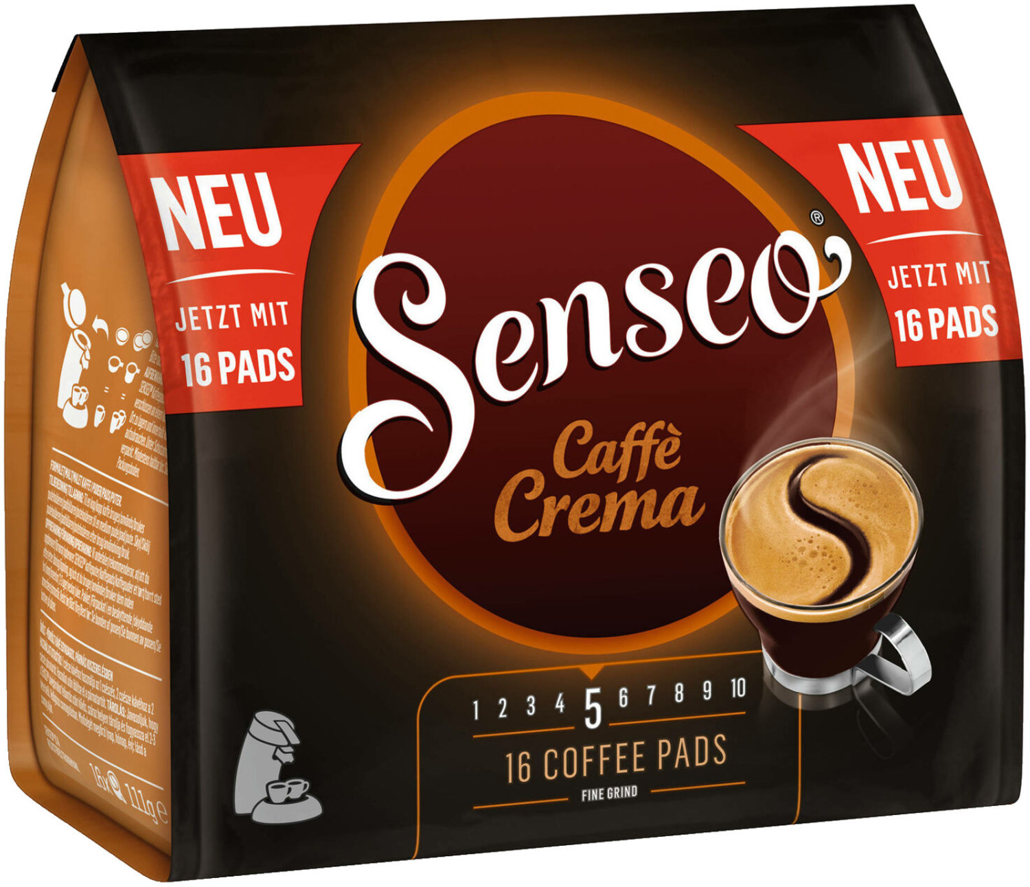 DOUWE EGBERTS Paquet de 16 dosettes de café « Cappuccino » pour Senseo -  acheter à prix économique chez OTTO Office.