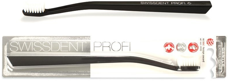 Swissdent Profi Gentle Toothbrush Black