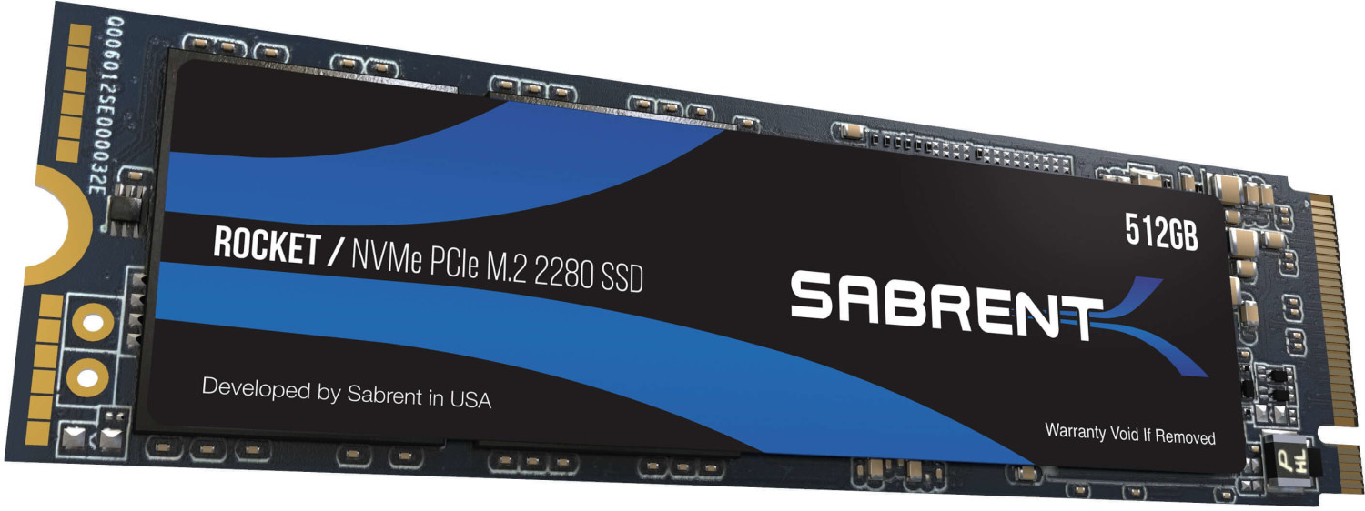 Sabrent Rocket NVMe 512 Go M.2