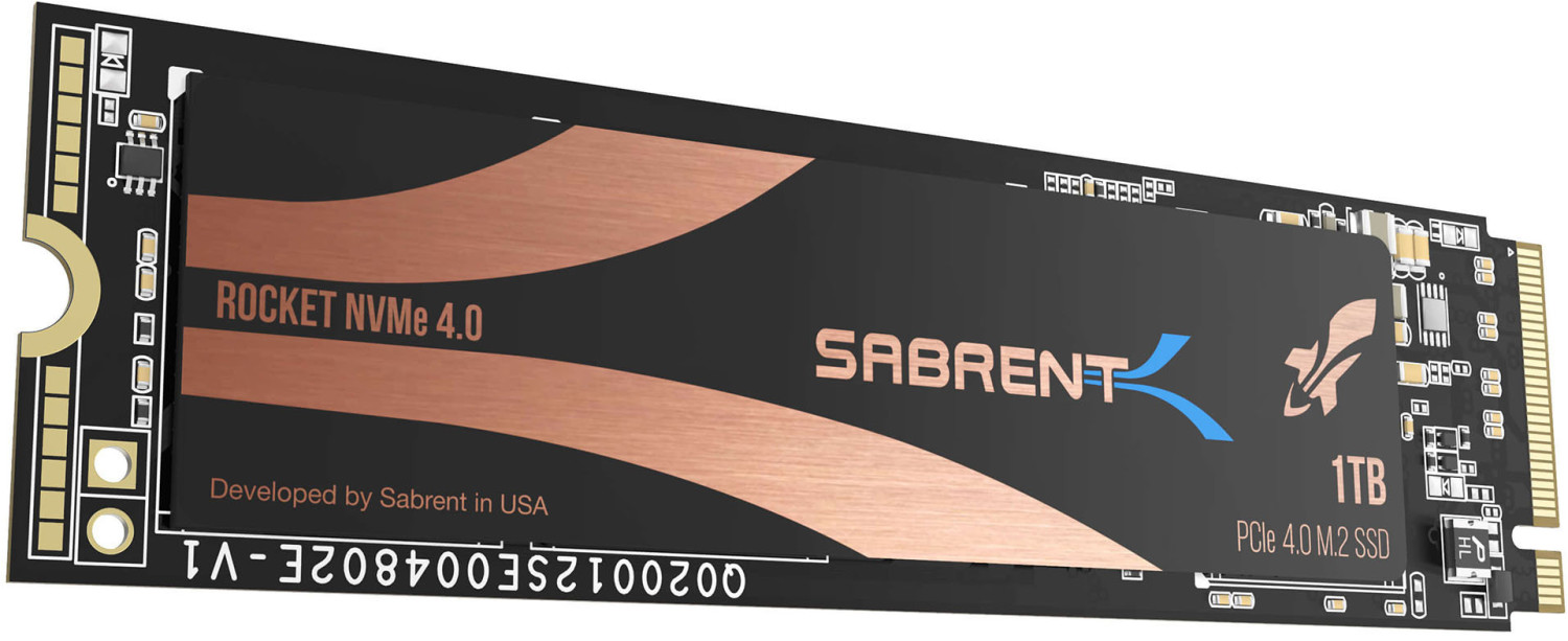 Sabrent Rocket NVMe PCIe 4.0 1TB M.2